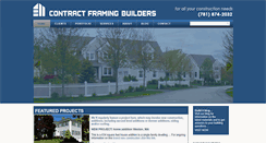 Desktop Screenshot of contractframingbuilders.com